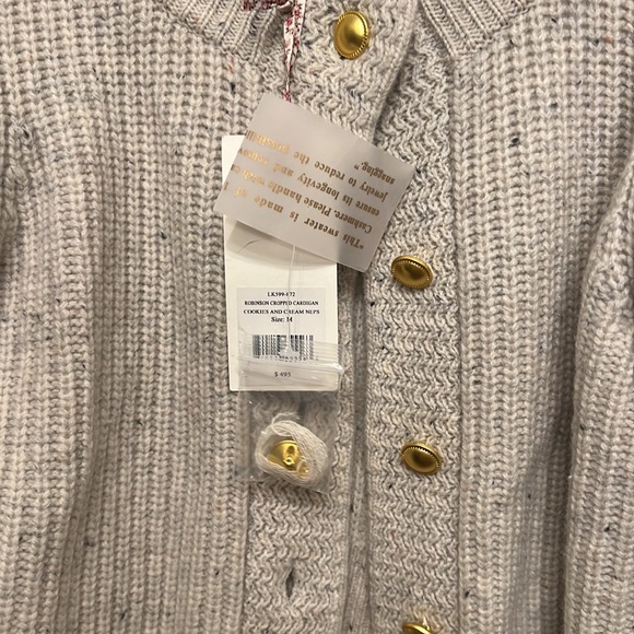 Loveshackfancy Robinson Cropped Cardigan - Picture 7 of 7